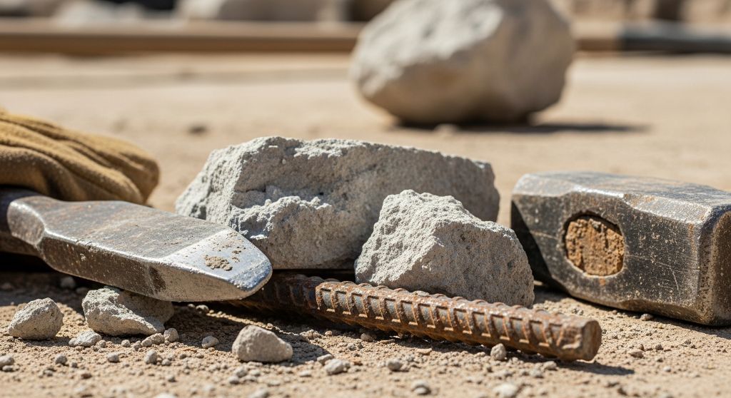 Construcción de tabiquería en La Cabrera